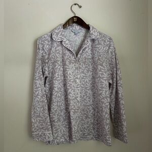 Organic cotton floral print pajama set